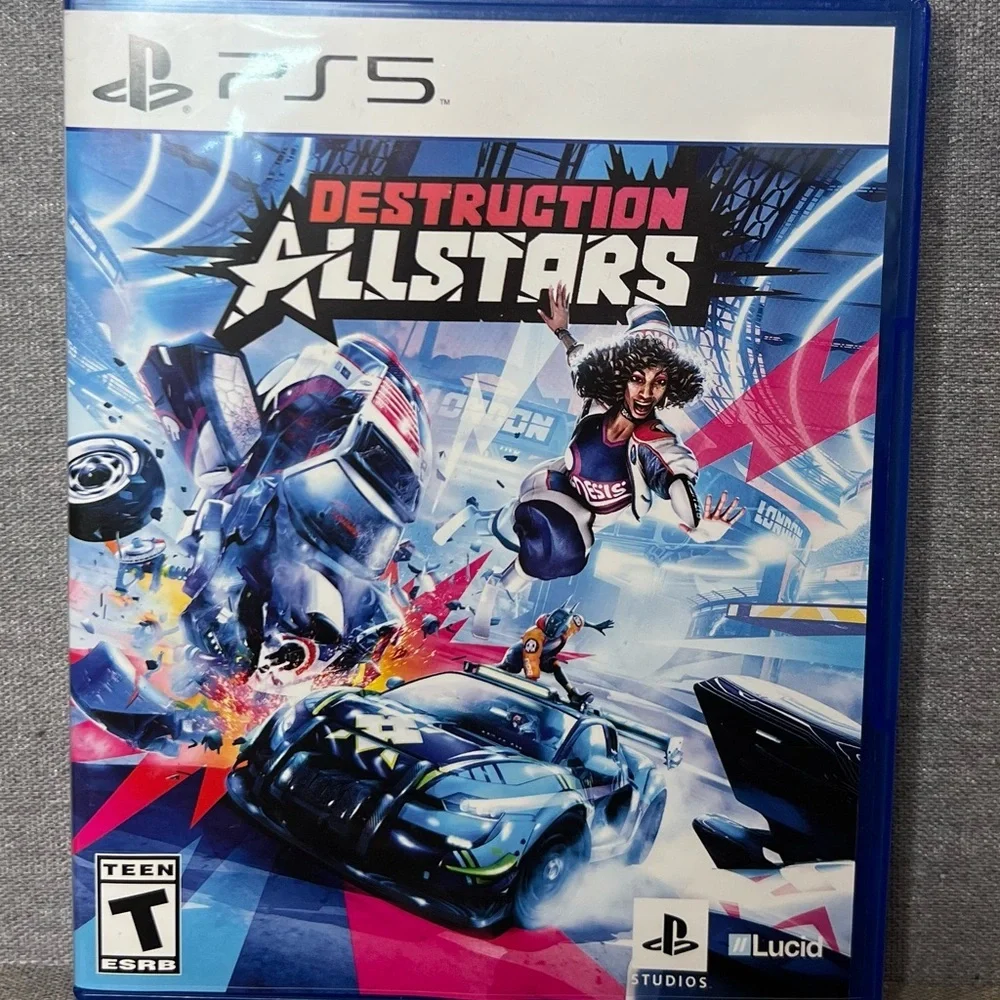 Sony Blue Destruction AllStars PS5 Game